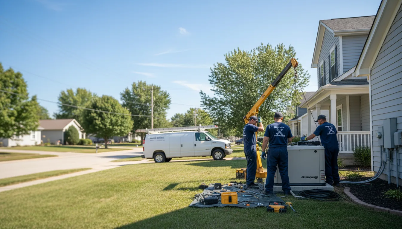 Generator Installation in Cortland, IL near me